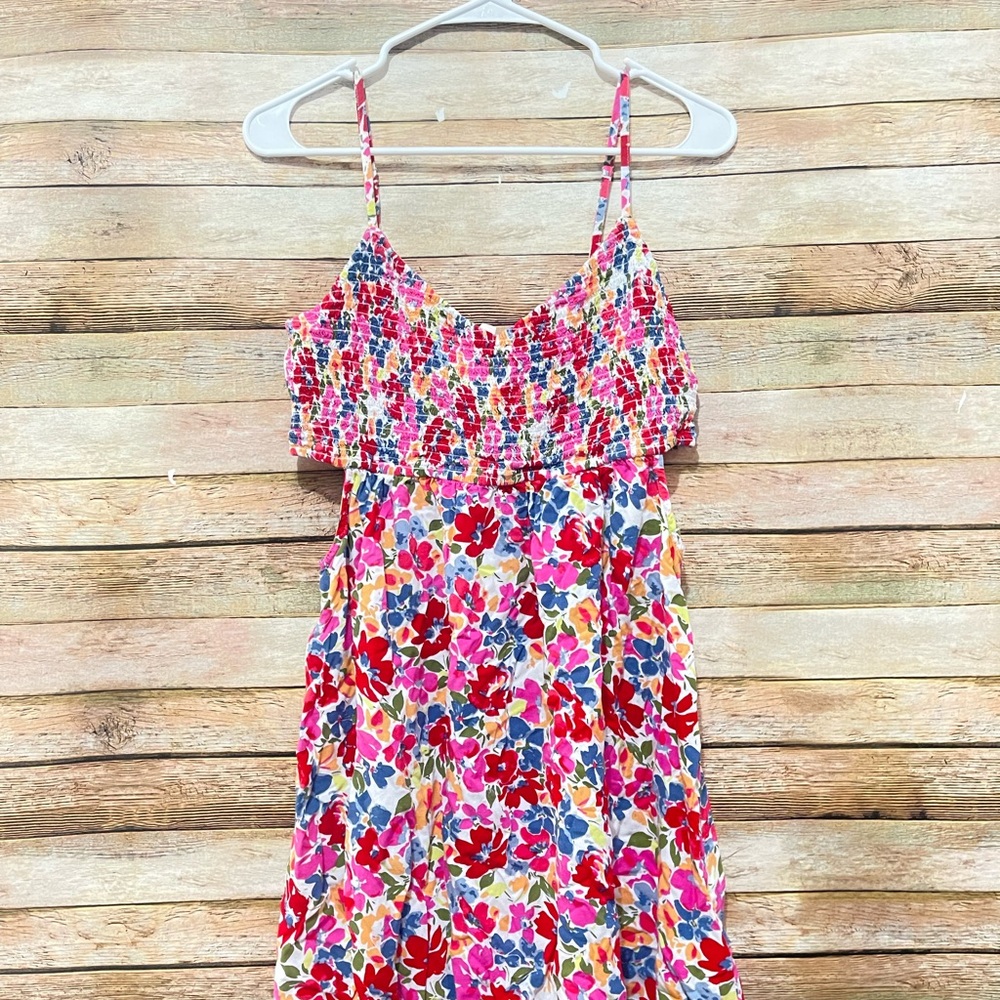 Floral Spaghetti Strap Dress